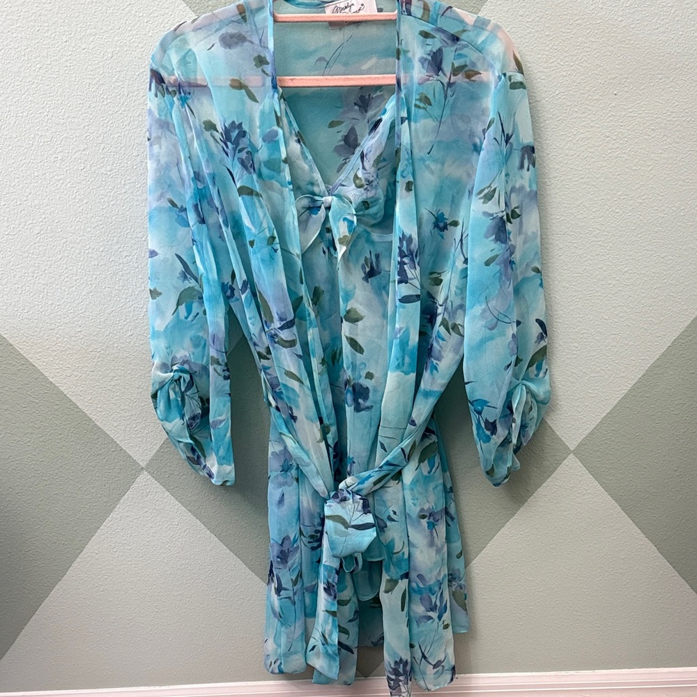 Marilyn Monroe Sheer Nightgown and Robe